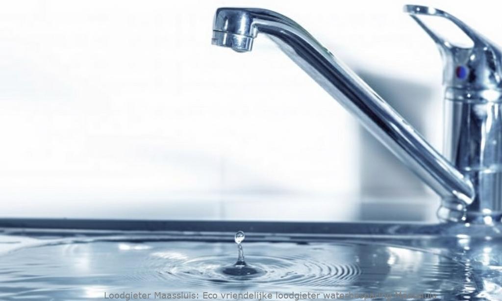 Eco vriendelijke loodgieter waterbesparing Maassluis