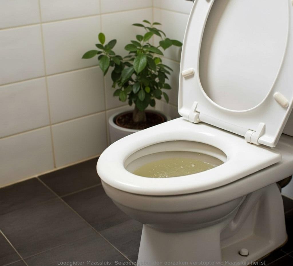 Seizoensgebonden oorzaken verstopte wc Maassluis herfst