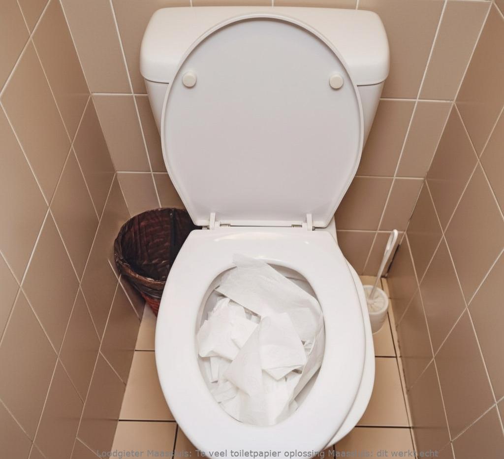 Te veel toiletpapier oplossing Maassluis: dit werkt echt