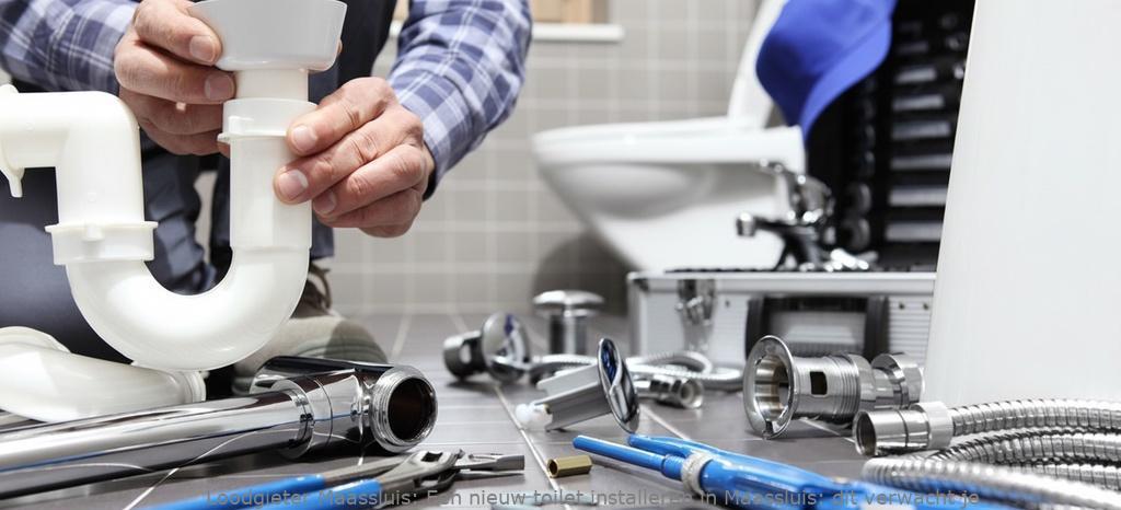 Een nieuw toilet installeren in Maassluis: dit verwacht je