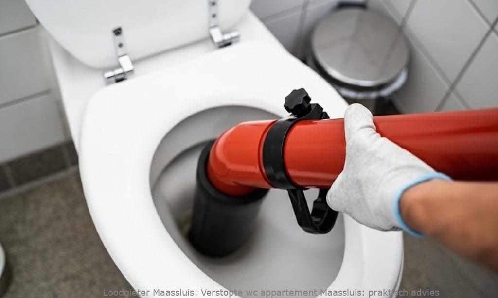 Verstopte wc appartement Maassluis: praktisch advies