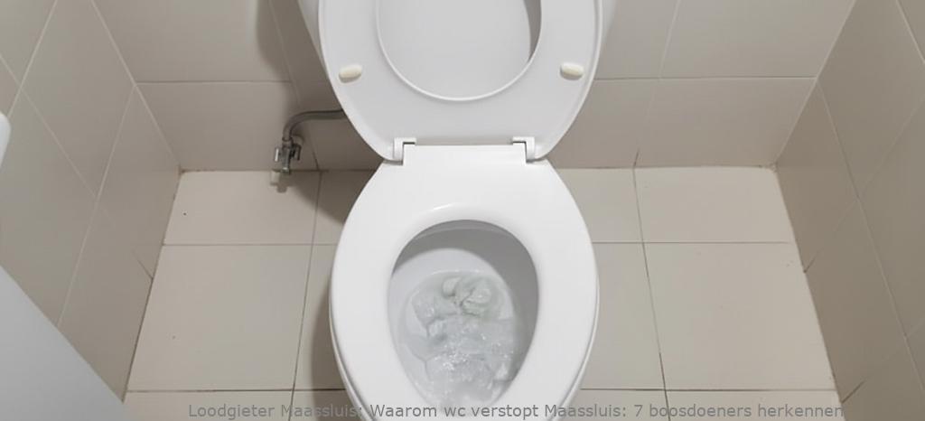 Waarom wc verstopt Maassluis: 7 boosdoeners herkennen