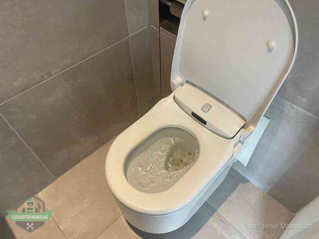 WC verstopt in Maassluis